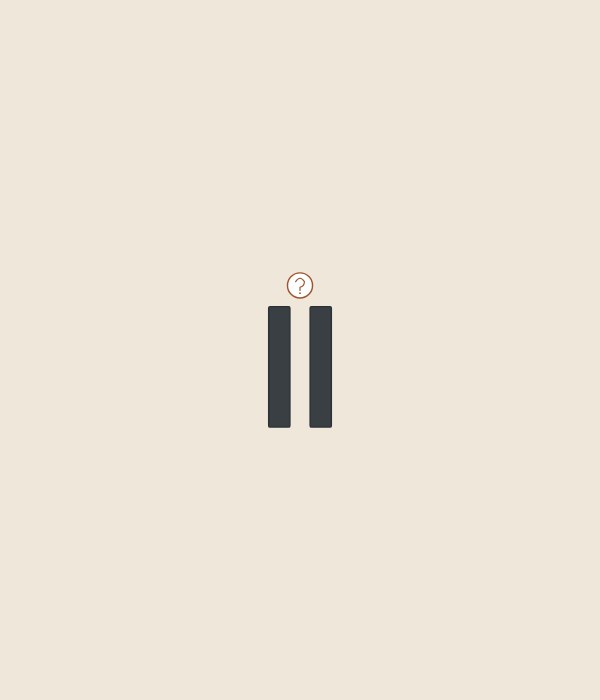 Illustration of two black aluminium profile lengths that look alike, under a question mark