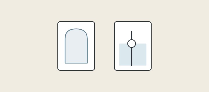 Illustration: two cisterns in section: one containing a pressure vessel, one with open water and a flush valve