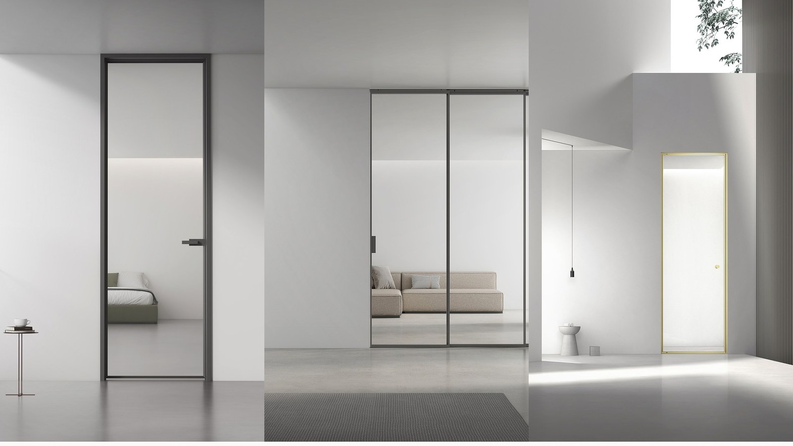 Frameless shower enclosure configurations compared