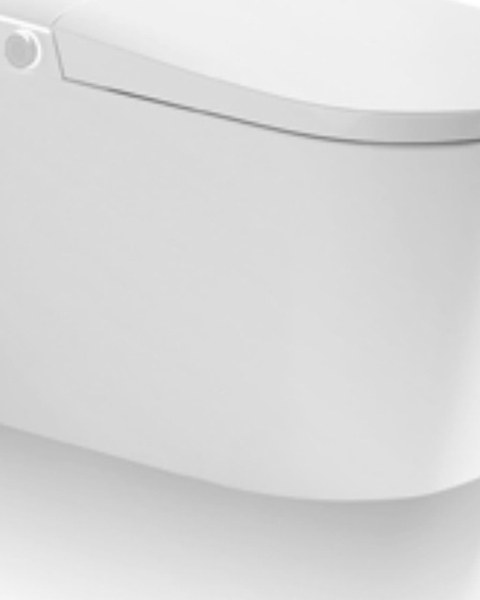 A smart toilet with an integrated seat