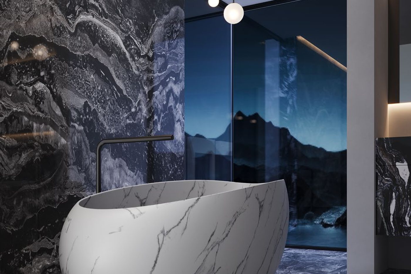 WNS Global team reviewing custom solid surface bathtubs requirements with product documents