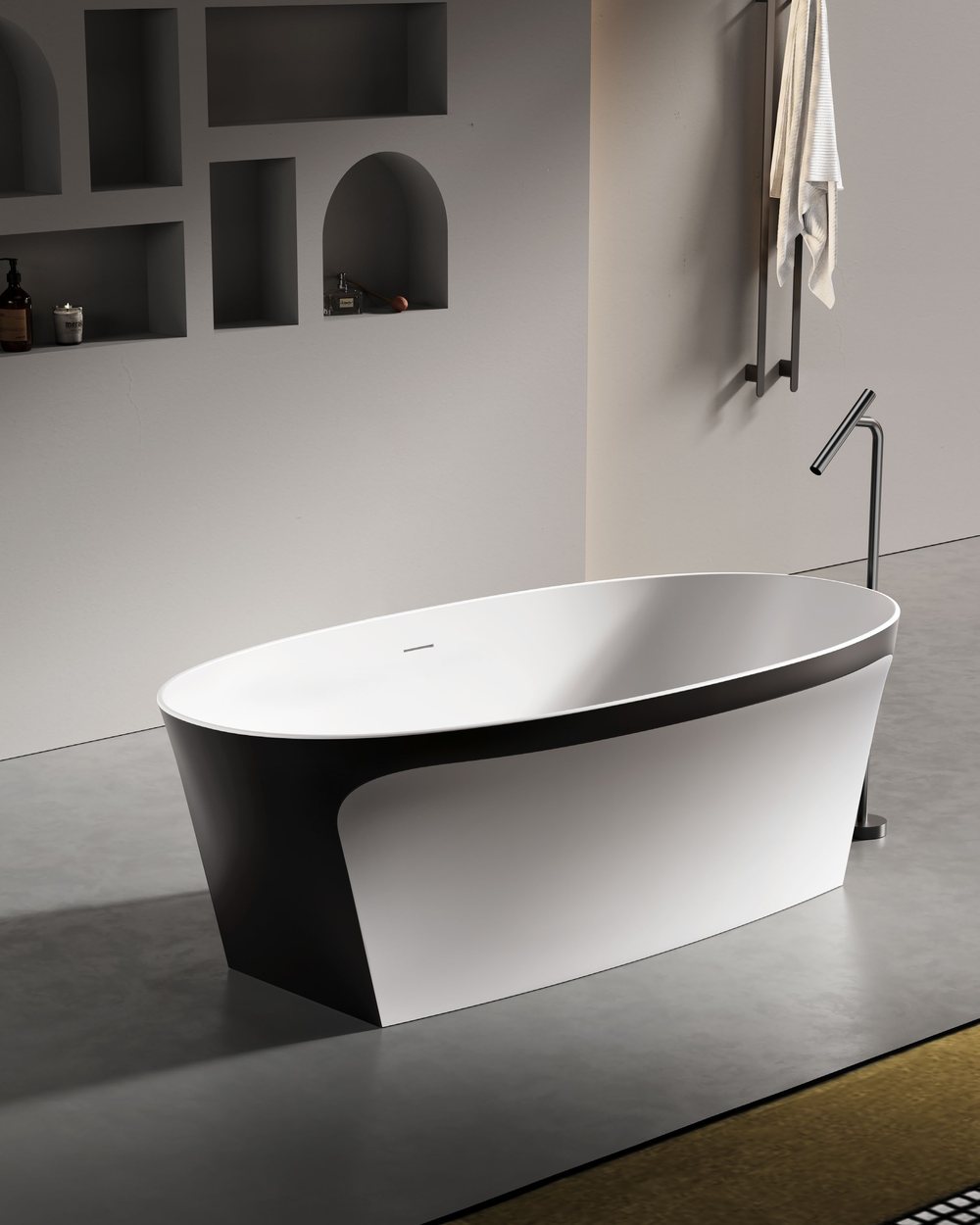 Custom Solid Surface Bathtubs sourcing checklist beside drawings and product samples
