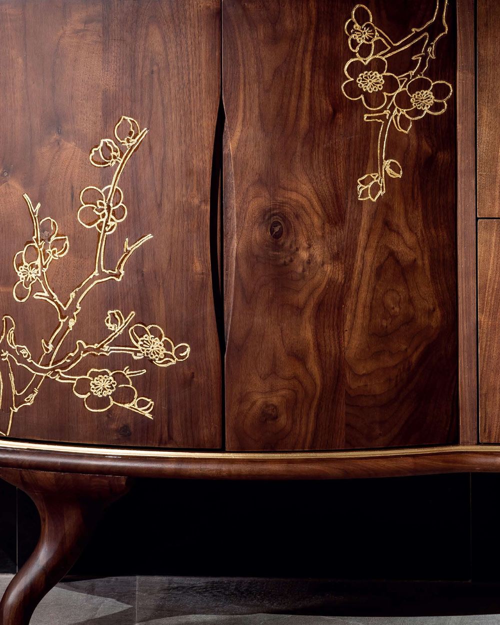 Material, finish and technical options being reviewed for a floor-standing bathroom vanities project