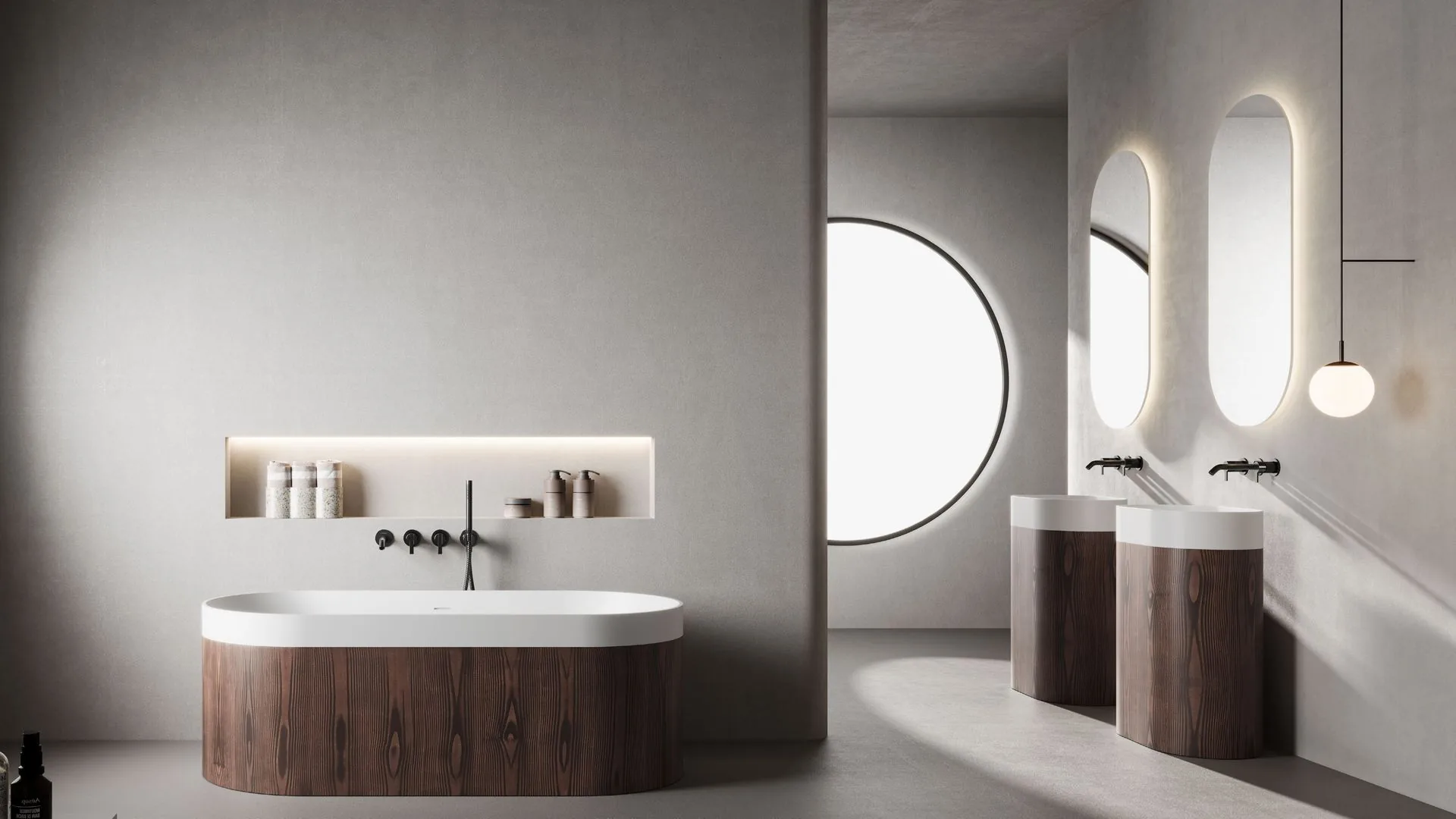Artificial stone bathtub prepared for export inquiry