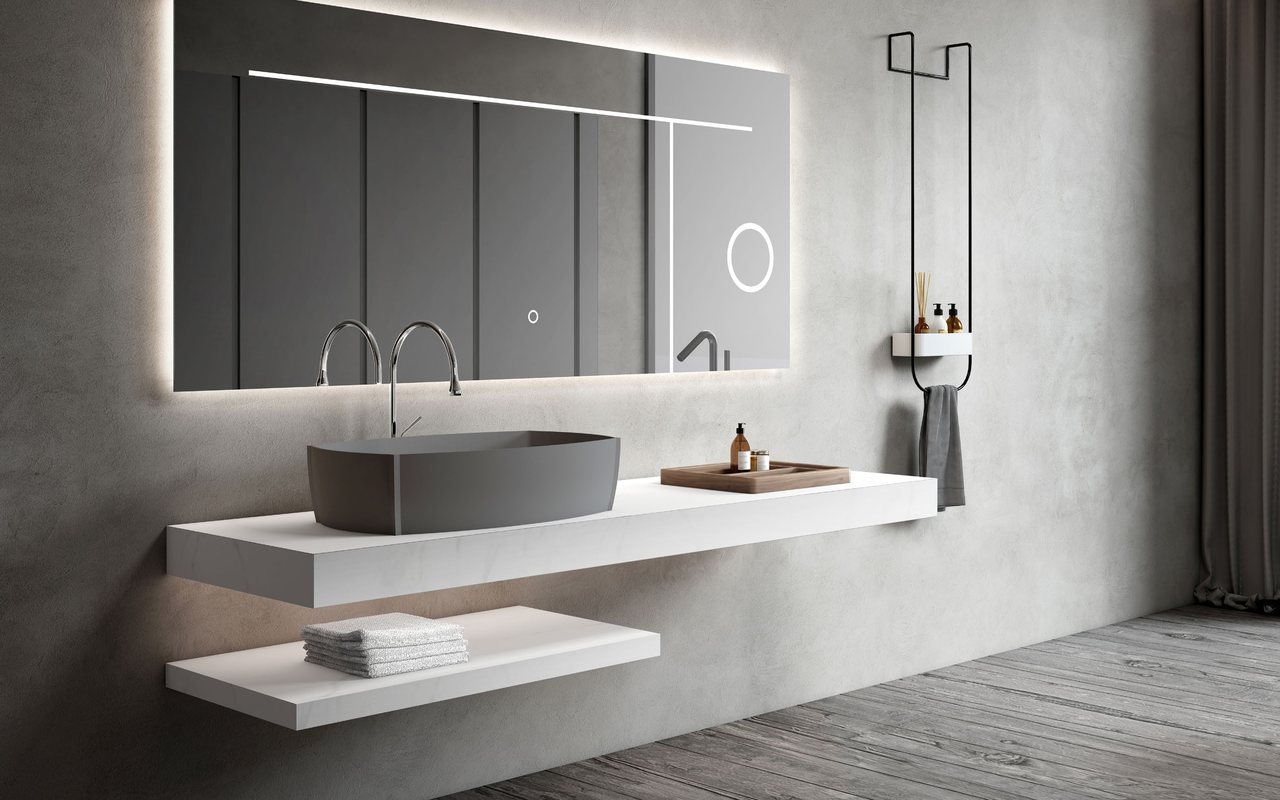 Approved product drawing and finish sample review for integrated basins & vanity tops