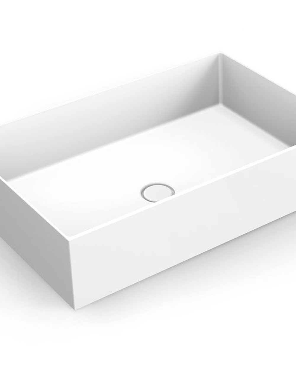Integrated Basins & Vanity Tops sourcing checklist beside drawings and product samples