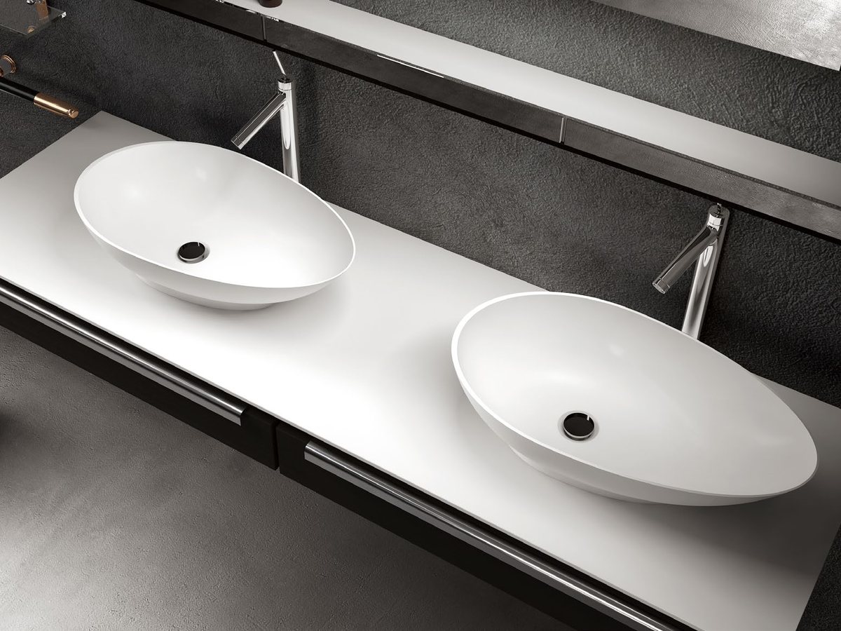 Integrated Basins & Vanity Tops buyer reviewing specification details and approved references