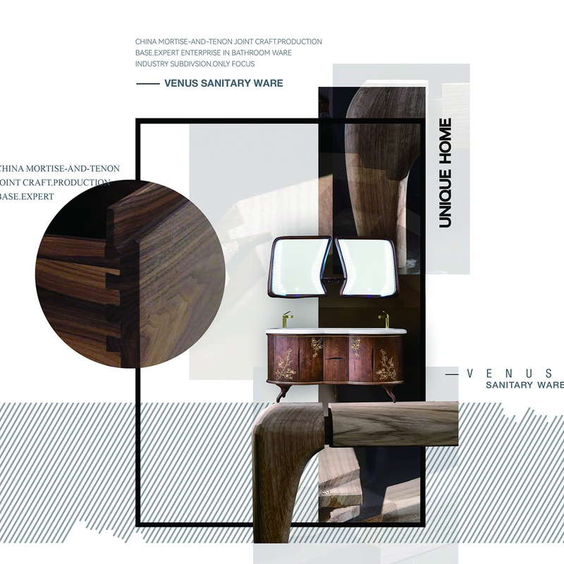 WNS technical illustration of a bathroom vanity
