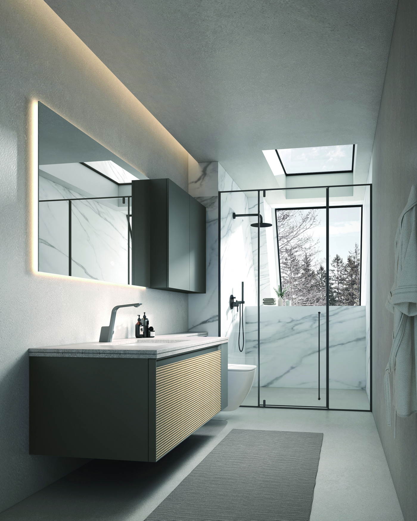Solid wood vanity reviewed against the approved project reference