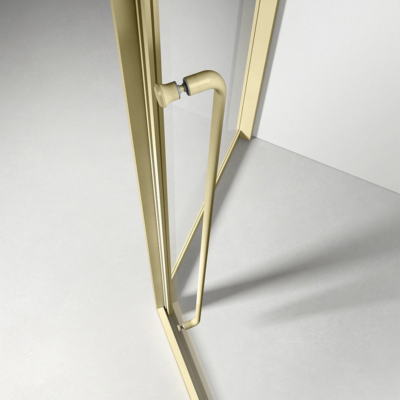 Brass frame profiles shown as a finish reference