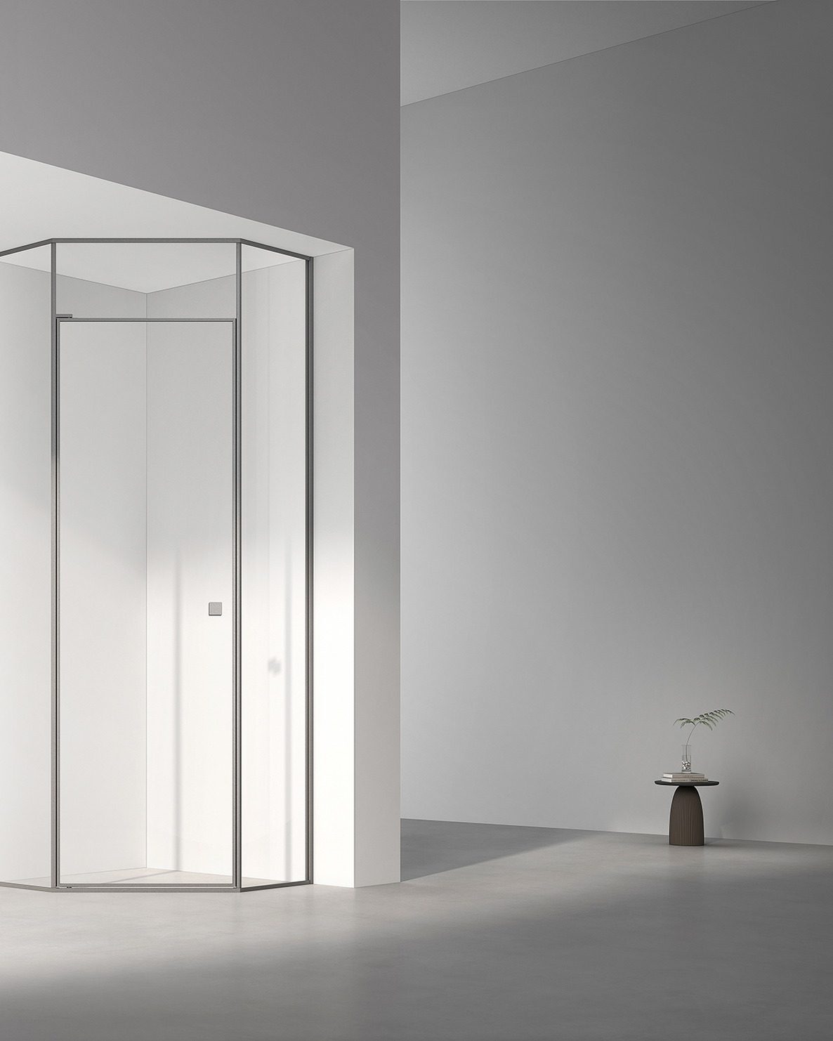 Shower screen reviewed against the approved project reference